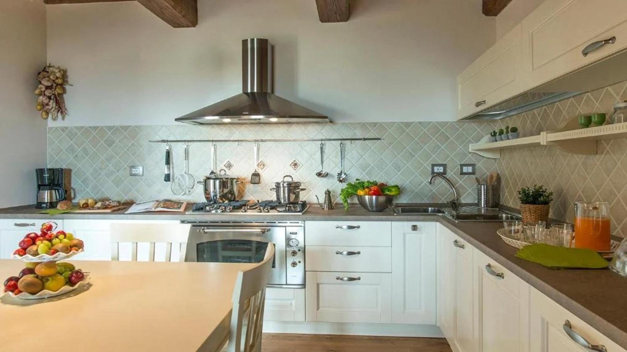 Casale Con Vista Colline Apartman Volterra Kültér fotó